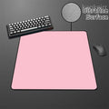 Mouse Pad Speed Preto Cor Sólida, Base Antiderrapante de Alta Elasticidade — Premium E-Sports, Superfície Ultrafina Deskmat