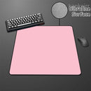 Mouse Pad Speed Preto Cor Sólida, Base Antiderrapante de Alta Elasticidade — Premium E-Sports, Superfície Ultrafina Deskmat