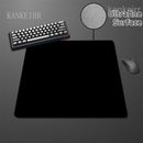 Mouse Pad Speed Preto Cor Sólida, Base Antiderrapante de Alta Elasticidade — Premium E-Sports, Superfície Ultrafina Deskmat