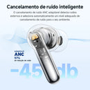 QCY Melobuds N50 ANC Bluetooth 5.4 Wireless Earphones Active Noise Cancellation 6 Mics Clear Call Earbuds Multipoint Connection