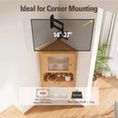Suporte de Parede para TV com Movimento Total para TVs LED e LCD de Tela Plana de 14 a 27 Polegadas, Suporte para TV com Giro, Inclinação e Extensão, VESA 100x100 mm