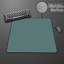 Mouse Pad Speed Preto Cor Sólida, Base Antiderrapante de Alta Elasticidade — Premium E-Sports, Superfície Ultrafina Deskmat