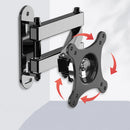 Suporte de Parede para TV com Movimento Total para TVs LED e LCD de Tela Plana de 14 a 27 Polegadas, Suporte para TV com Giro, Inclinação e Extensão, VESA 100x100 mm