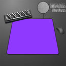 Mouse Pad Speed Preto Cor Sólida, Base Antiderrapante de Alta Elasticidade — Premium E-Sports, Superfície Ultrafina Deskmat