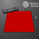 Mouse Pad Speed Preto Cor Sólida, Base Antiderrapante de Alta Elasticidade — Premium E-Sports, Superfície Ultrafina Deskmat