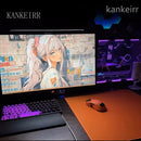 Mouse Pad Speed Preto Cor Sólida, Base Antiderrapante de Alta Elasticidade — Premium E-Sports, Superfície Ultrafina Deskmat