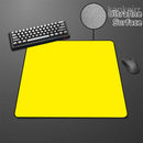 Mouse Pad Speed Preto Cor Sólida, Base Antiderrapante de Alta Elasticidade — Premium E-Sports, Superfície Ultrafina Deskmat
