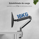 Suporte Articulado para Monitor com Mola a Gás Alumínio