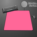 Mouse Pad Speed Preto Cor Sólida, Base Antiderrapante de Alta Elasticidade — Premium E-Sports, Superfície Ultrafina Deskmat